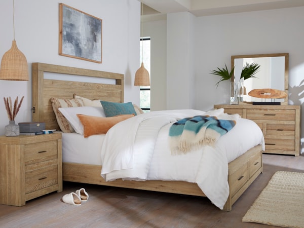 4-Piece Queen Storage Bedroom Set