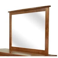 Customizable Shaker Solid Wood Mirror