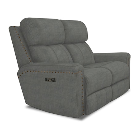 EZ1C00 Double Reclining Loveseat with Nails