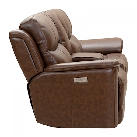 Power Reclining Console Loveseat