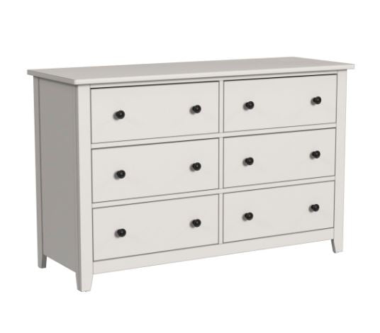 Westwood Design Hanley HN-DD-2608LD-CAS Transitional 6-Drawer