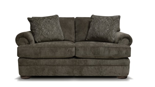 Transitional Loveseat