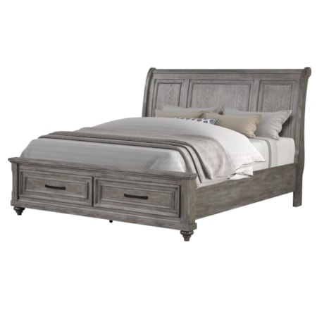 Queen Sleigh Bed