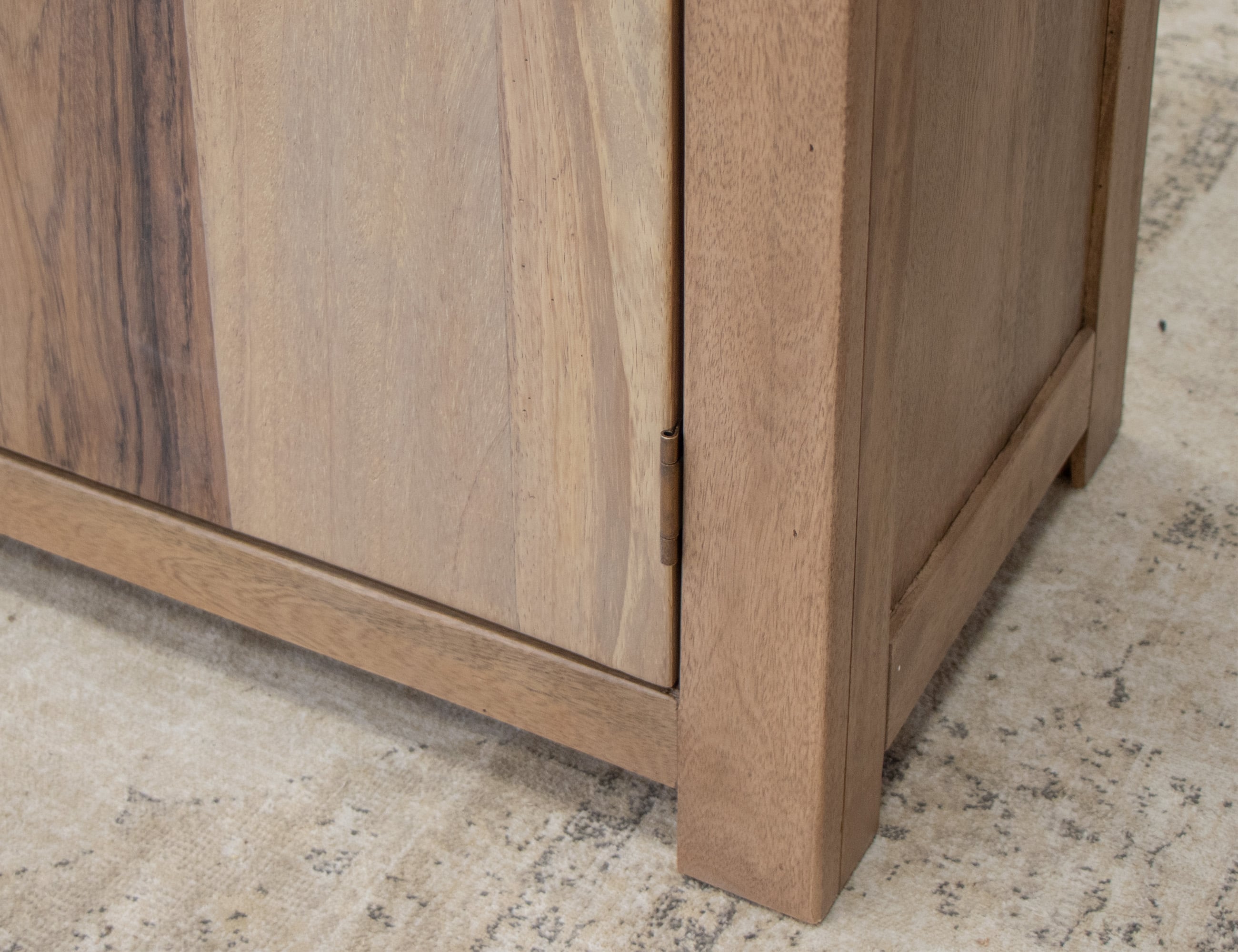 Uprooted Natural Parota Fireplace Console