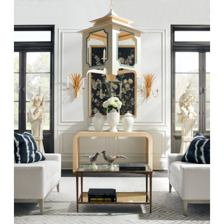 Waterfall Console - Cream