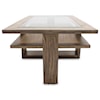 Michael Amini Del Mar Sound Rectangular Cocktail Table