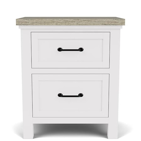 2-Drawer Nightstand