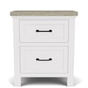 Riverside Furniture Cora 2-Drawer Nightstand