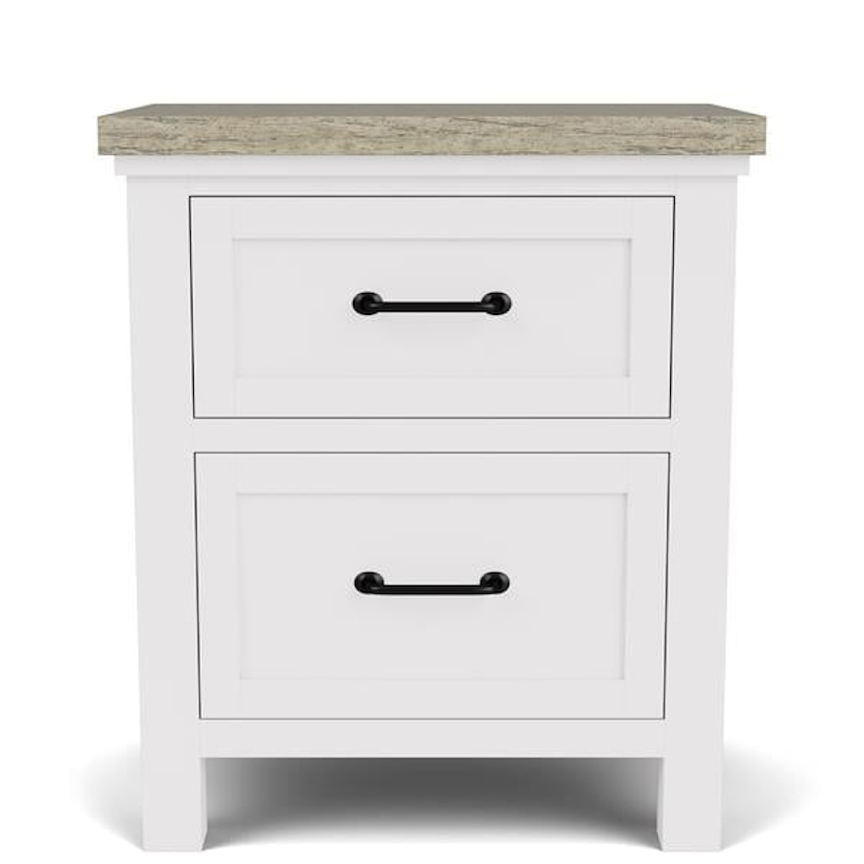 Riverside Furniture Cora 2-Drawer Nightstand