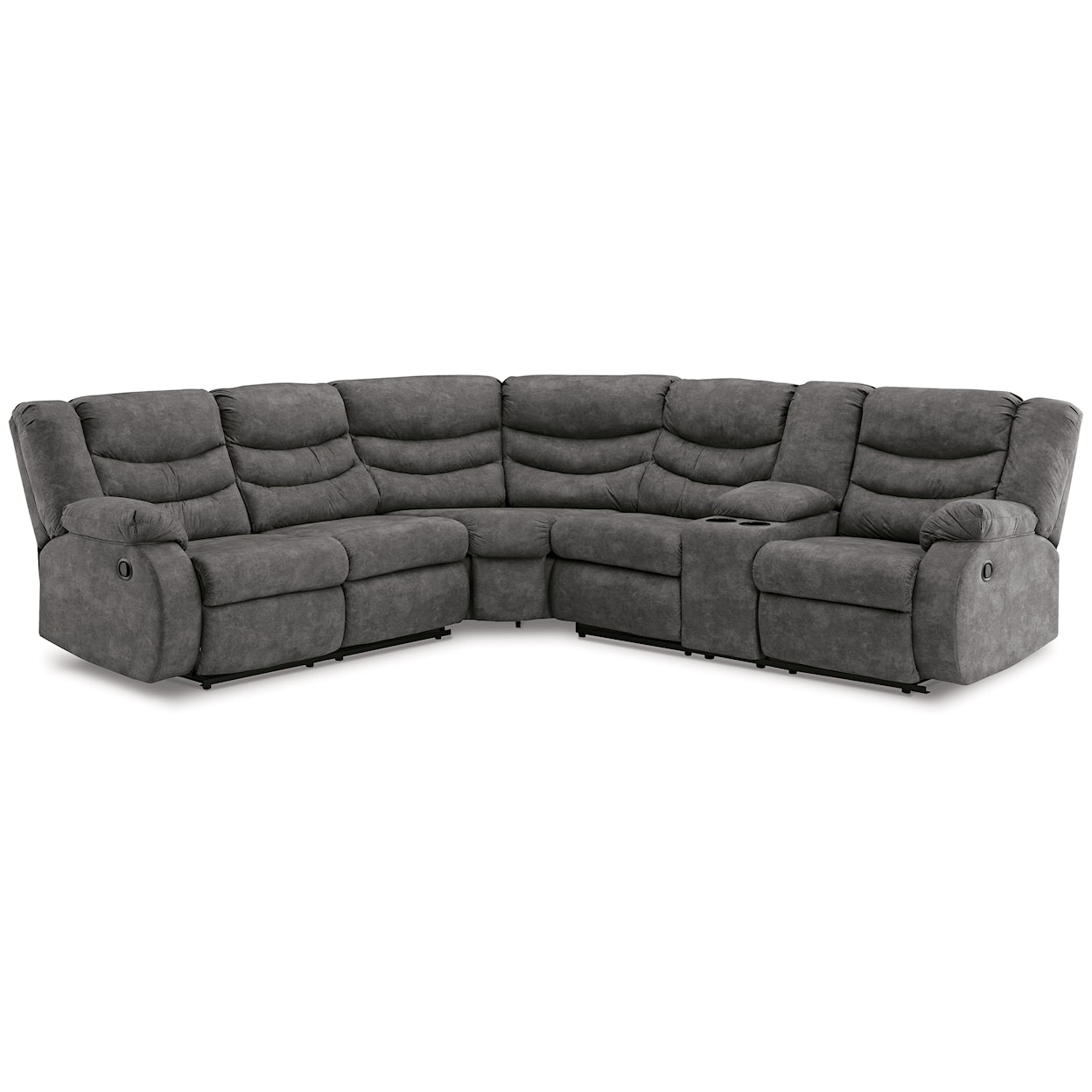 Signature Design Partymate Reclining Sectional