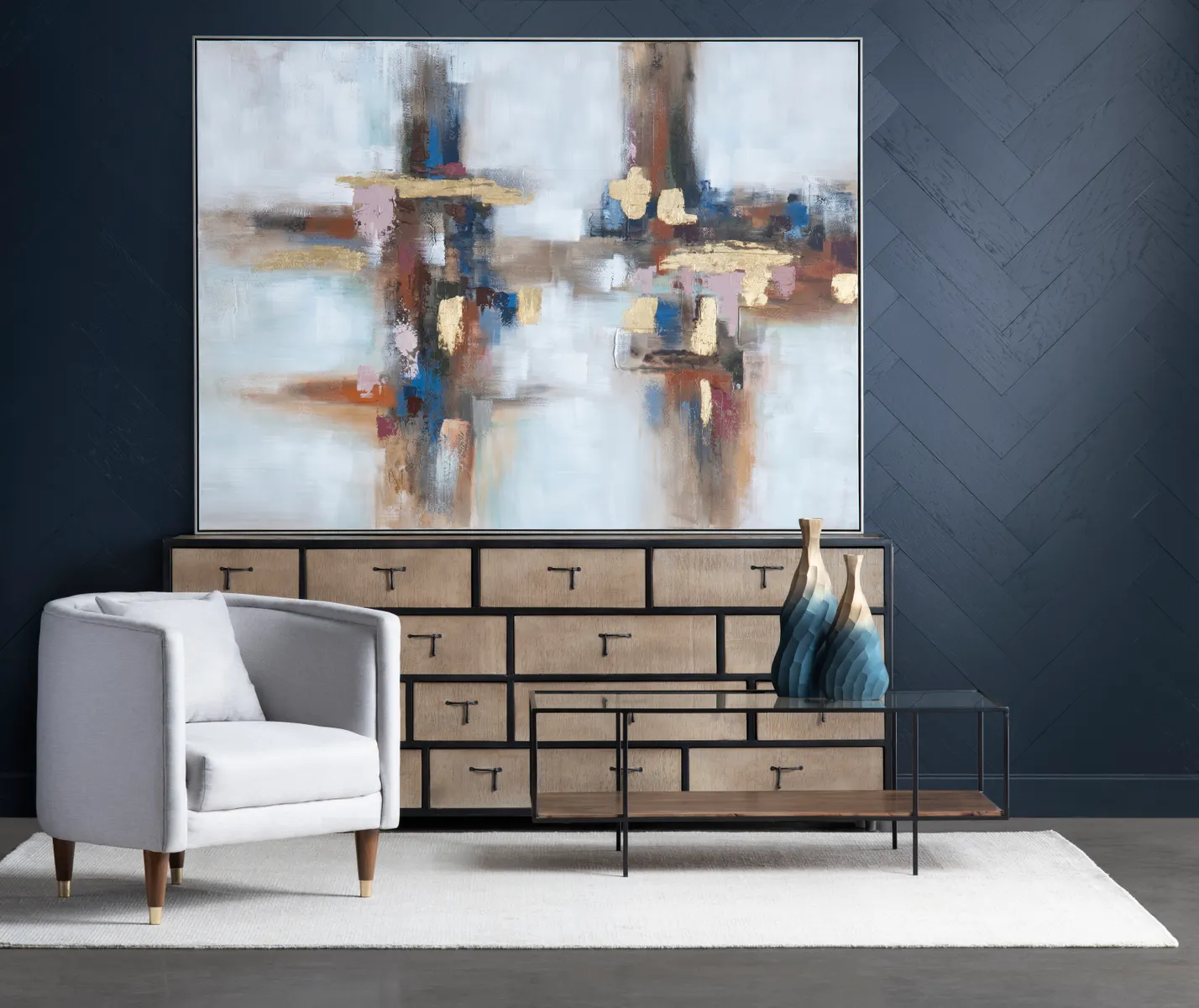 Frisco Framed Canvas