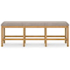 Ashley Furniture Signature Design Havonplane 72" Counter Height Dining Bench