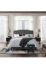 Modway Amelia Full Upholstered Fabric Bed
