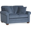 Braxton Culler Bedford Loveseat with Rolled Armrests