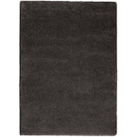 5'3" x 7'3" Dark Grey Rectangle Rug