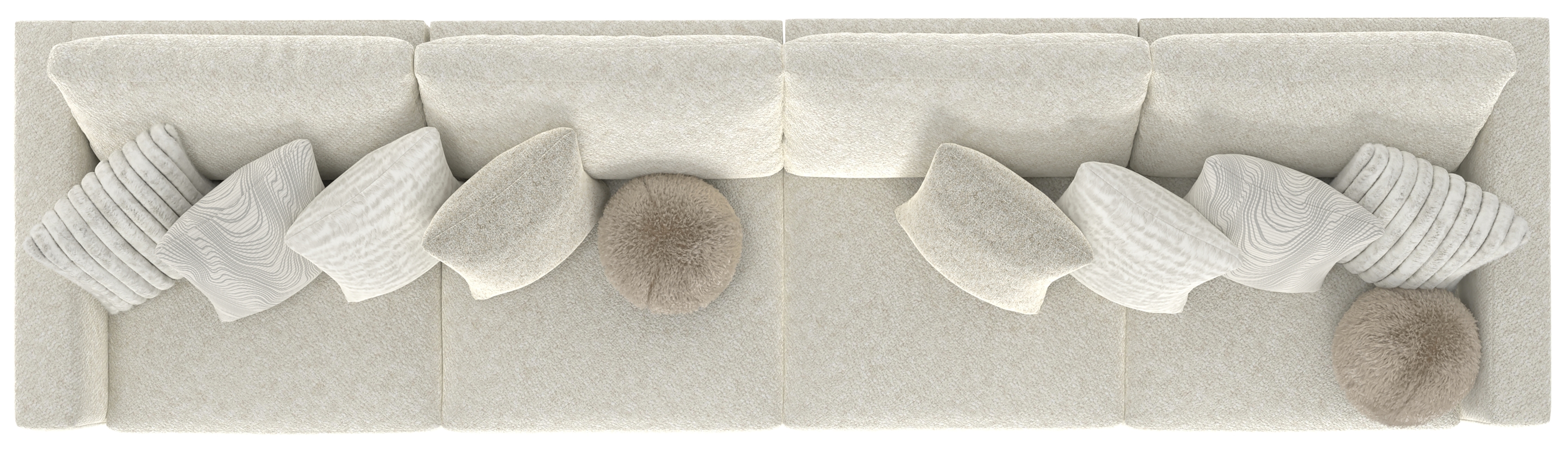 4-Piece Sectional Sofa