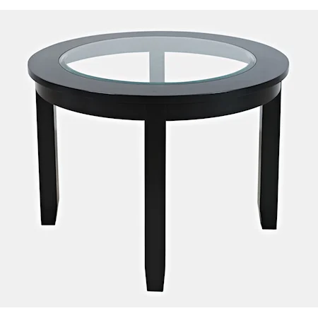 Contemporary 42" Round Dining Table