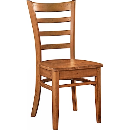 Emily Chair in Bourbon Oak