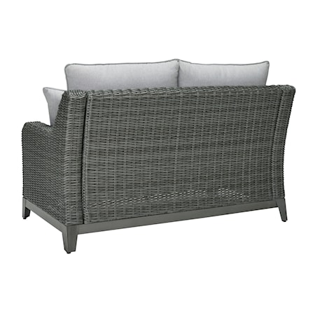 Outdoor Loveseat with Cushion