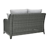 Signature Design by Ashley Elite Park Outdoor Loveseat with Cushion