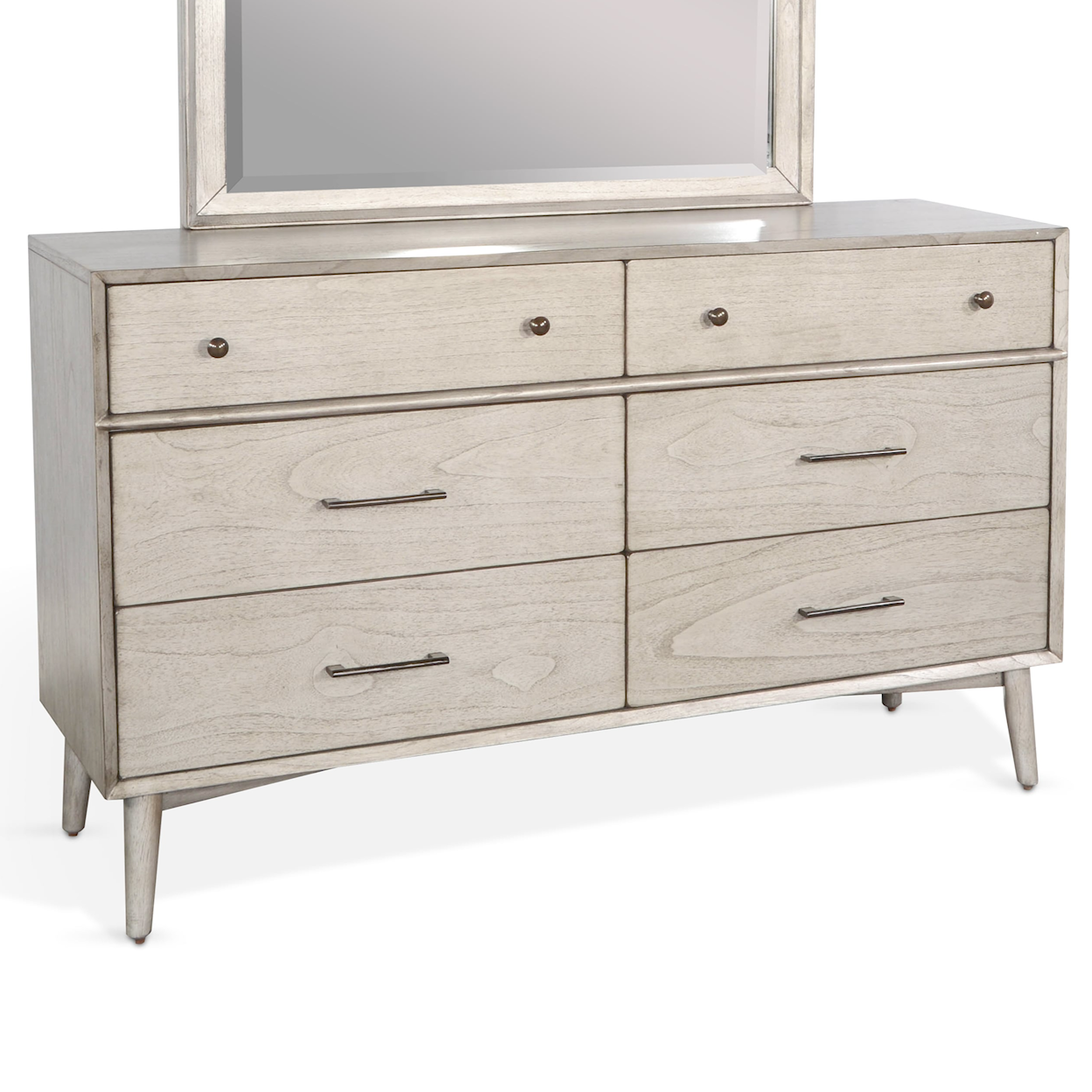 Sunny Designs American Modern 6 Drawer Dresser