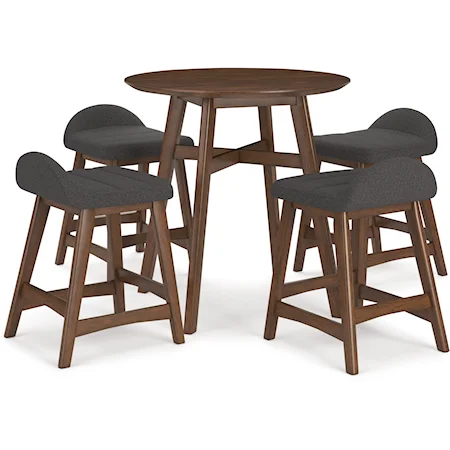 5-Piece Counter Height Dining Set