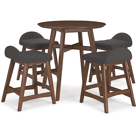 5-Piece Counter Height Dining Set