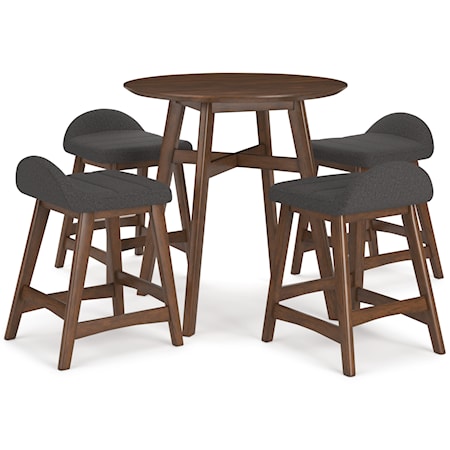 5-Piece Counter Height Dining Set