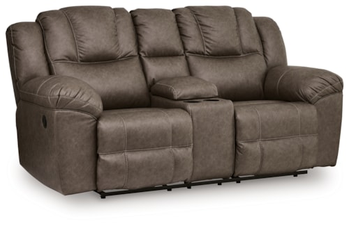 Reclining Loveseat With Console