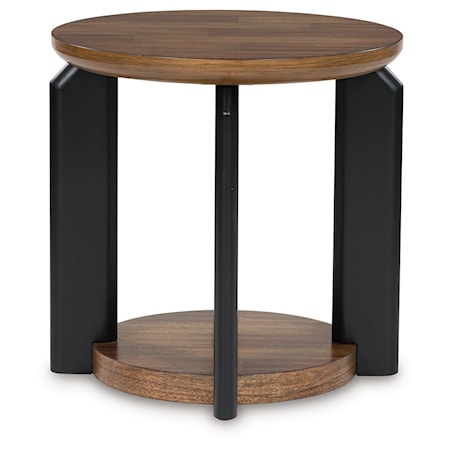 Round End Table