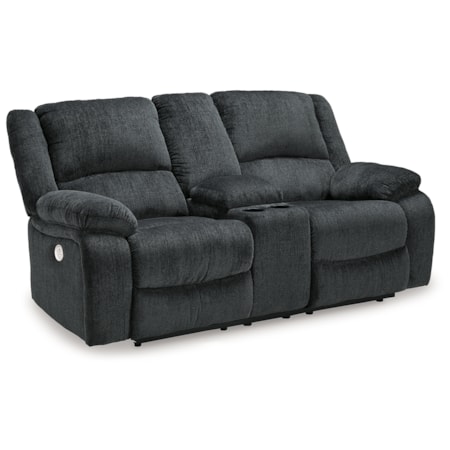 Dbl Rec Pwr Loveseat W/ Console