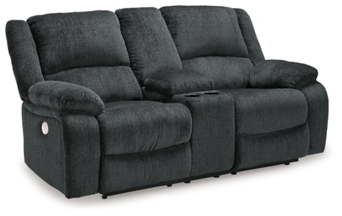 Power Reclining Loveseat With Console