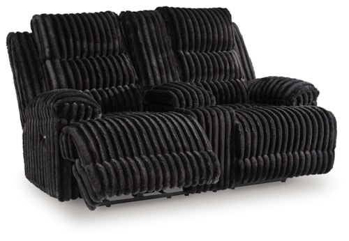 Power Reclining Loveseat With Console