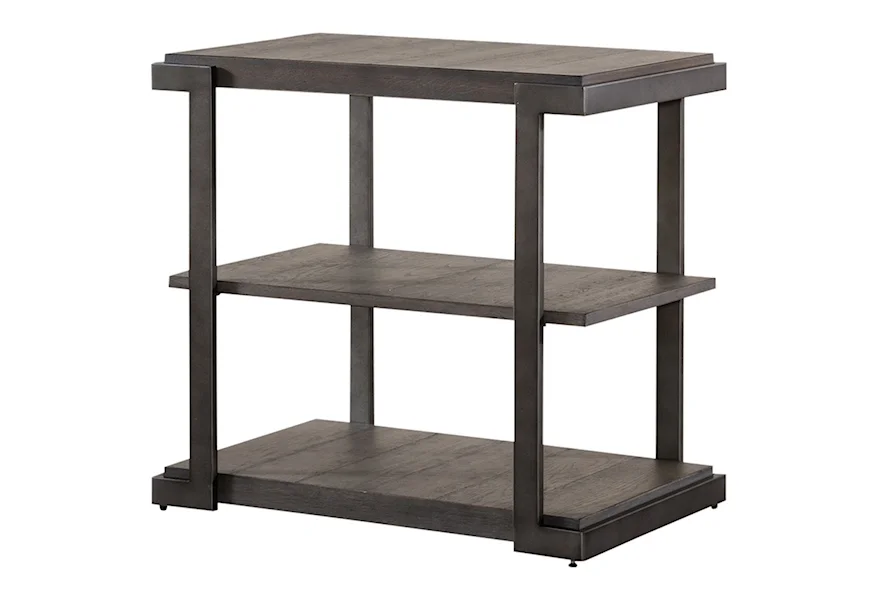 Modern View Tiered End Table by Liberty Furniture at Royal Furniture