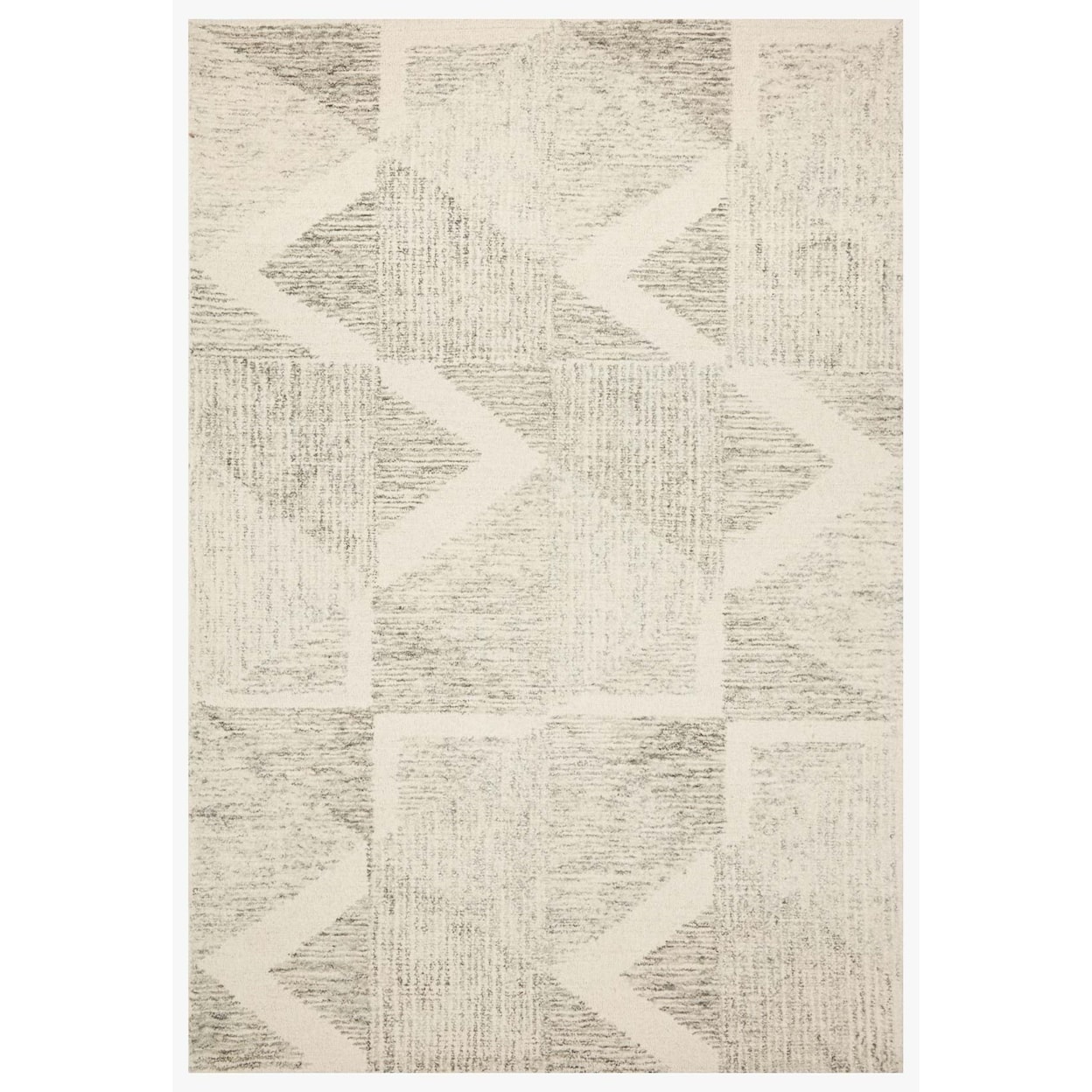 Loloi Rugs Milo 2'6" x 7'6" Lt Grey / Granite Rug