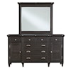 Magnussen Home Sierra Bedroom Dresser & Mirror Set