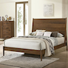 Elements International Malibu King Panel Bed