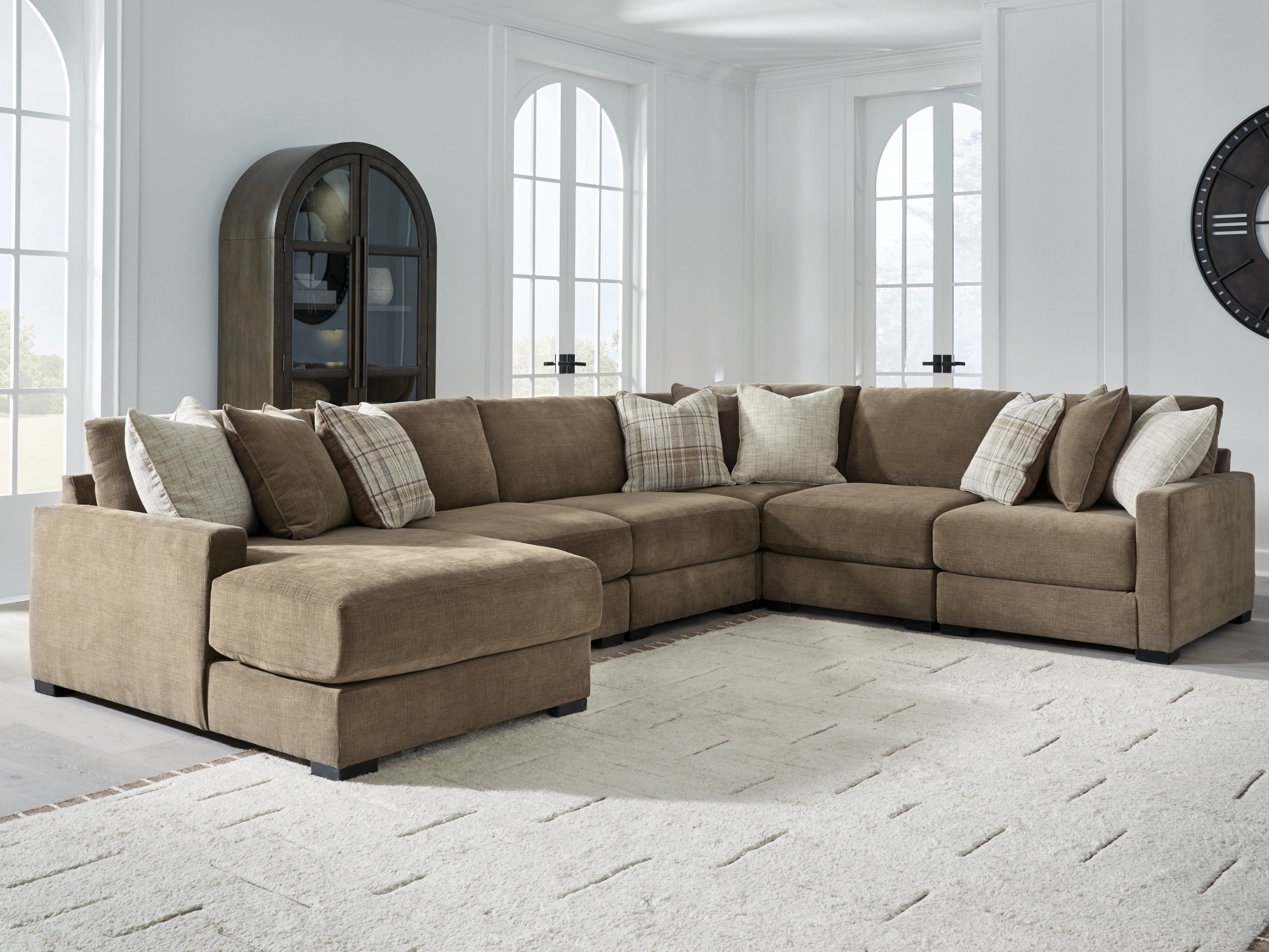 6-Piece Sectional With Chaise
