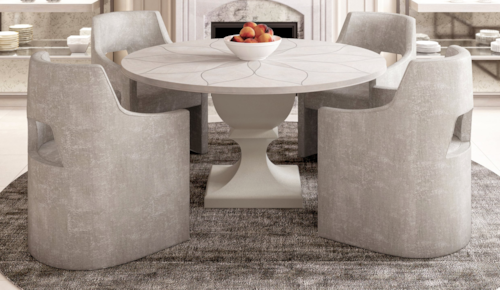 Transitional 5-Piece Dining Set