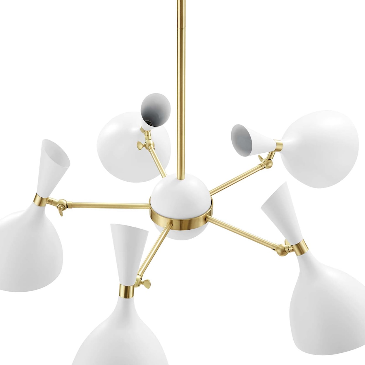 Modway Declare 5-Light 6" Arm Pendant