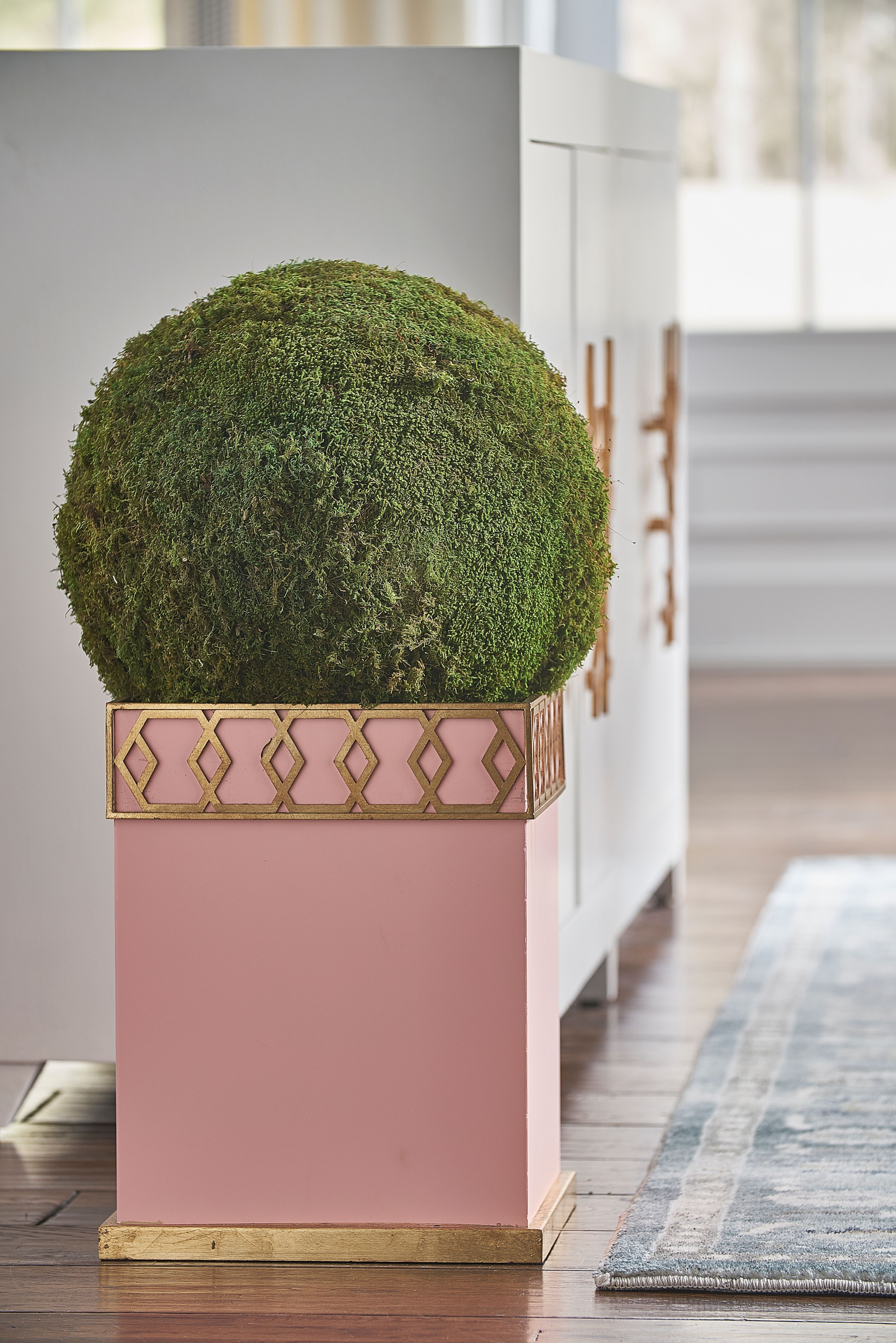 Chelsea House Shayla Copas Perkins Planter - Coral