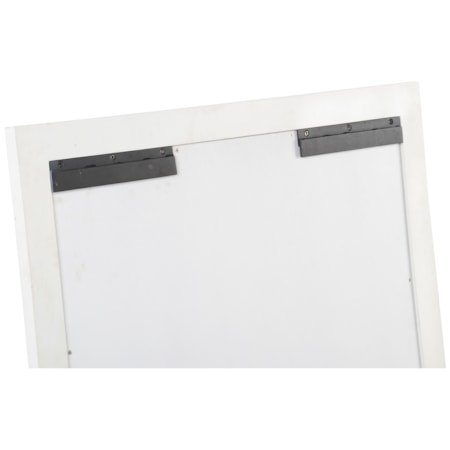 Baldwin Mirror- White