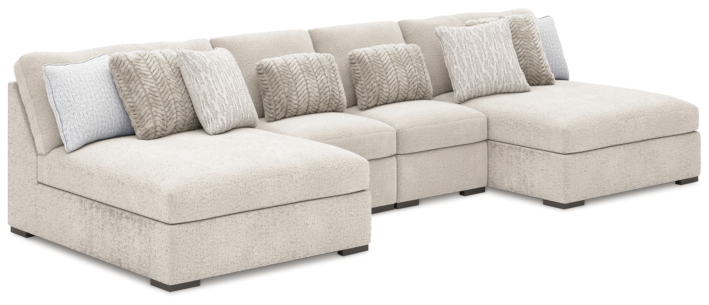 4-Piece Sectional With Chaise