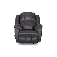 Casual Power Rocker Recliner with Integrated USB Port