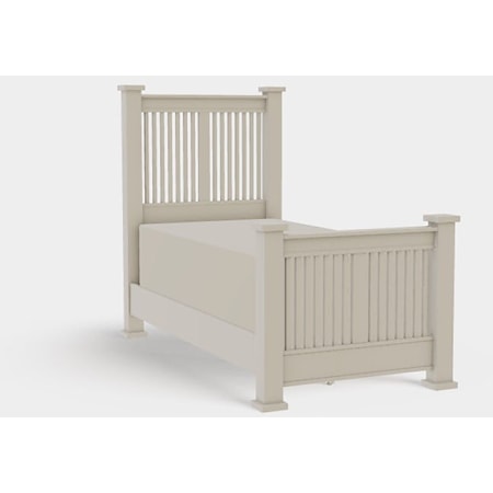 AMC Twin XL High FB Prairie Spindle Bed