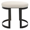 Uttermost Infinity Infinity Black Accent Stool