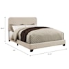 Accentrics Home Fashion Beds King Upholstered Bed