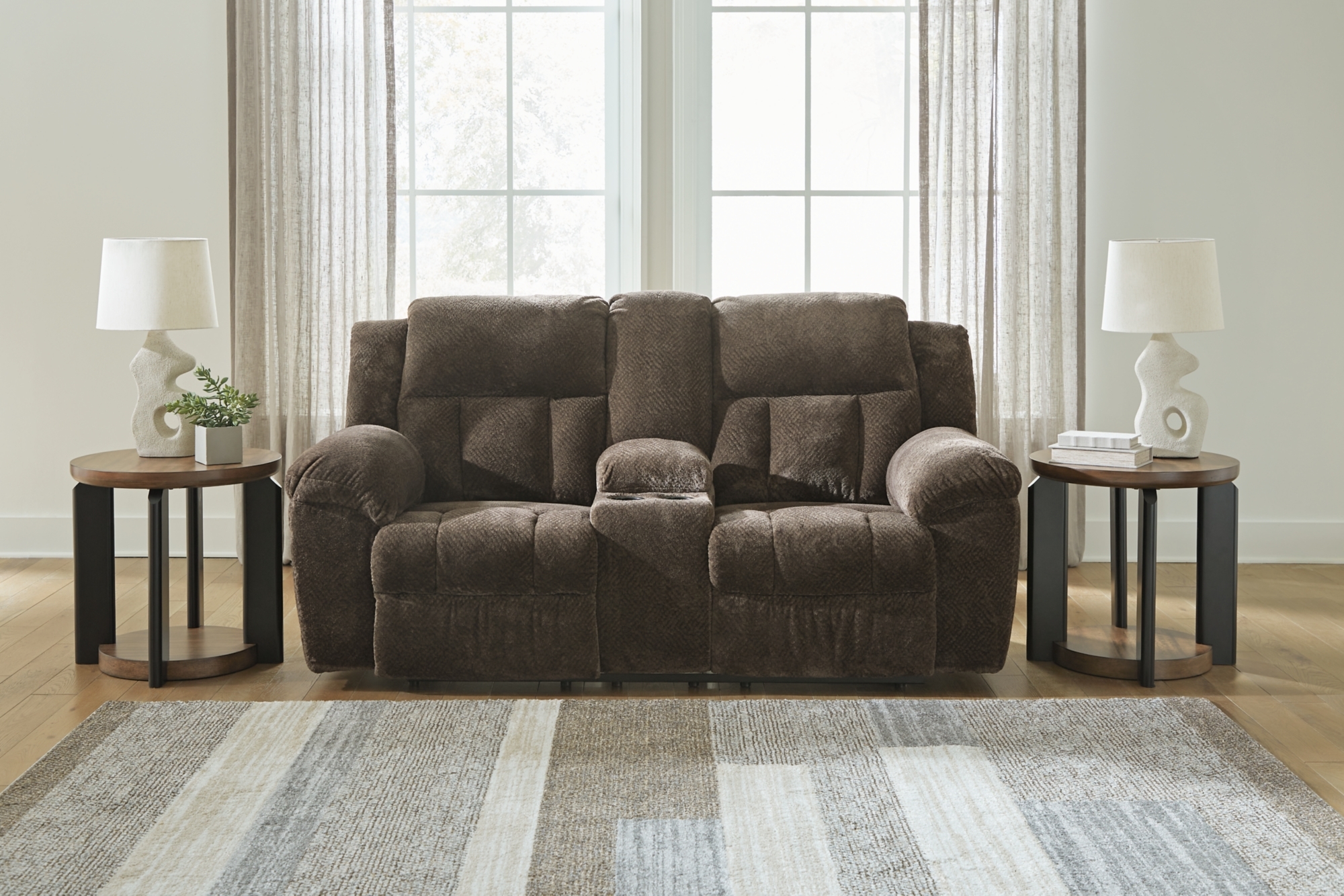 Reclining Loveseat With Console