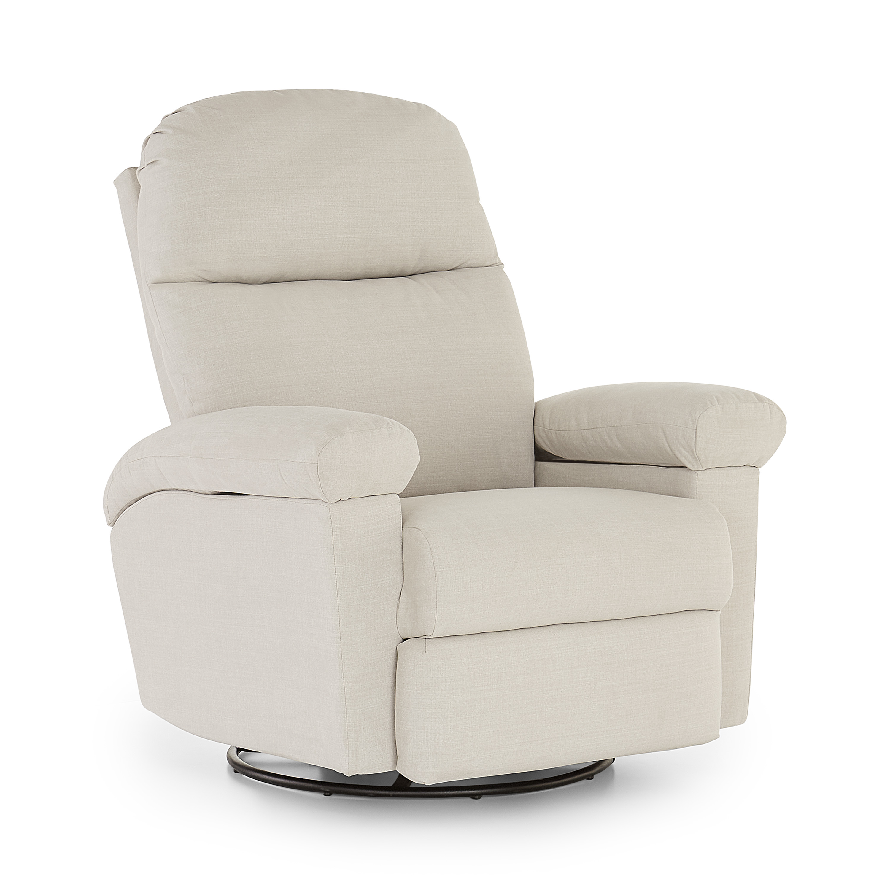 Power Swivel Recliner w/ Adjustable Arms
