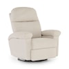 Best Home Furnishings Jodie Pwr Swivel Recliner w/ Adjustable Arms & HR